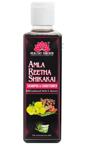 Healthy Forever Amla Reetha Shikakai Shampoo &amp; Conditioner