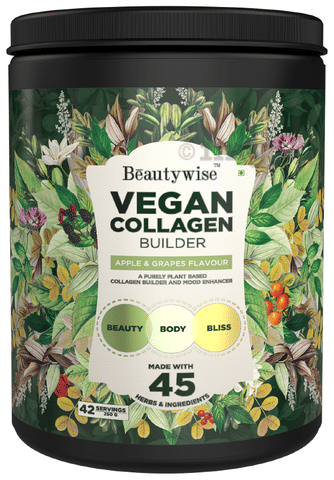 Beautywise Vegan Collagen Builder Powder Apple &amp; Grapes