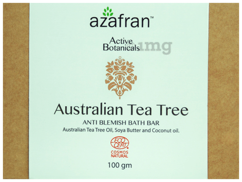 Azafran Australian Tea Tree Anti Blemish Bath Bar