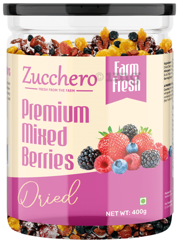 Zucchero Protein Mix Berries Dry Fruits Unsalted