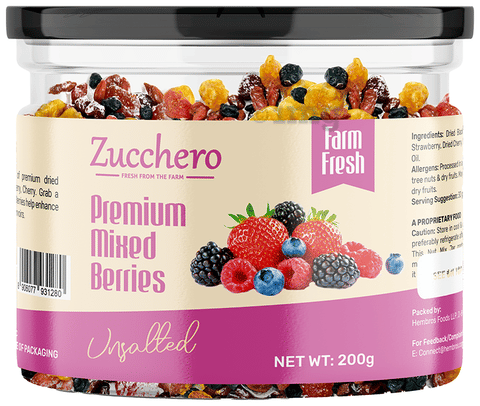 Zucchero Premium Mixed Berries Unsalted
