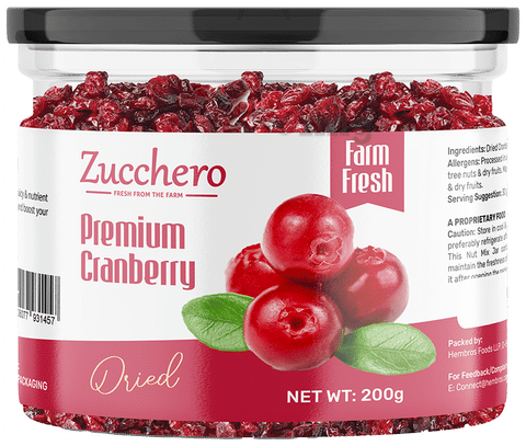 Zucchero Premium Cranberry Dried