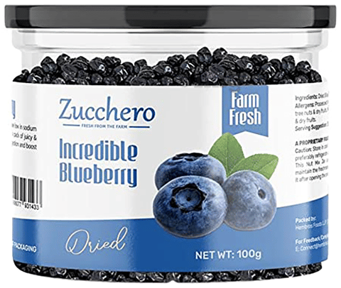 Zucchero Incredible Blueberry Dried
