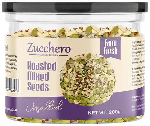 Zucchero Roasted Mixed Seeds Unsalted
