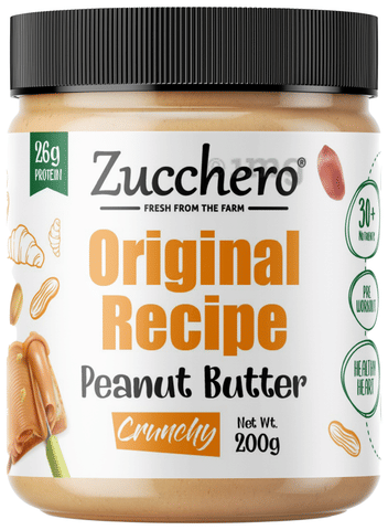 Zucchero Original Recipe Peanut Butter Creamy
