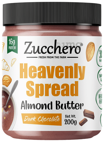 Zucchero Heavenly Spread Almond Butter Dark Chocolate