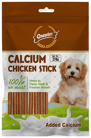 Gnawlers Calcium Chicken Stick Dog
