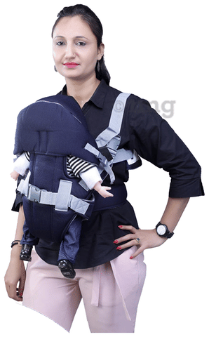 Guntina Baby Carrier Bag with 6 Carry Position Navy Blue