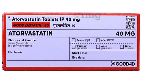 Goodvastatin 40 Tablet