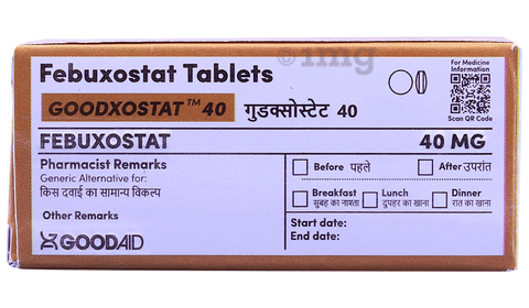 Goodxostat 40 Tablet