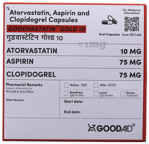 Goodvastatin Gold 10 Capsule