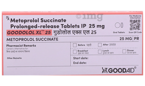 Goodolol XL 25 Tablet PR