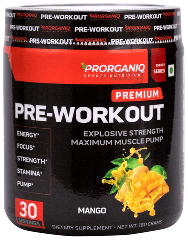 Prorganiq Premium Pre-Workout Mango