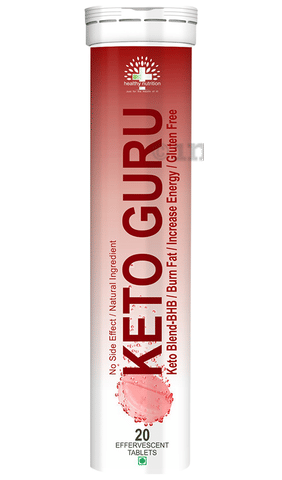 Healthy Nutrition keto Guru Effervescent Tablet