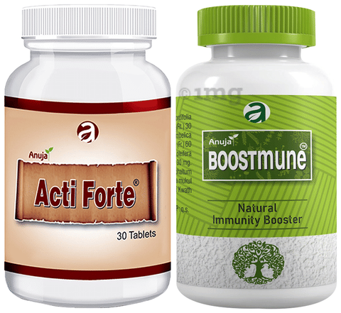 Anuja Combo Pack Acti Forte Tablet 30 &amp; Boostmune Capsule 60
