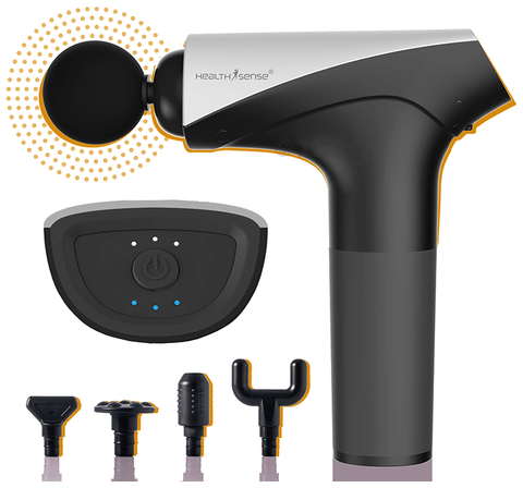 Health Sense HM 280 Gun Massager Machine Black &amp; Grey