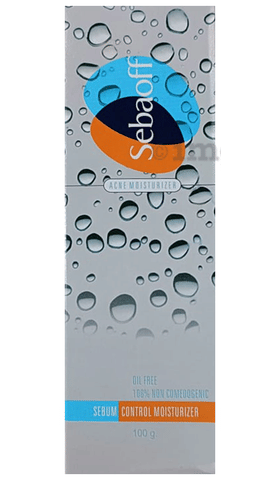 Sebaoff Acne Moisturizer Gel | Controls Sebum Production | Oil-Free