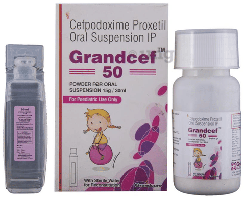 Grandcef 50 Oral Suspension