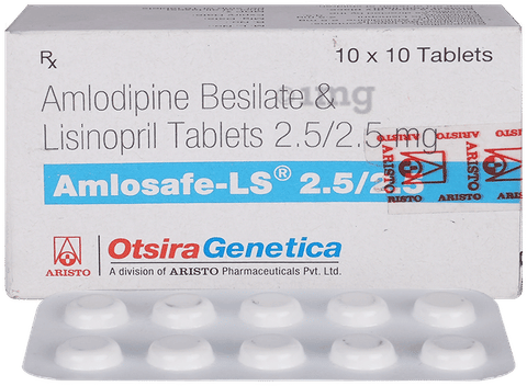 Amlosafe-LS 2.5mg/2.5mg Tablet