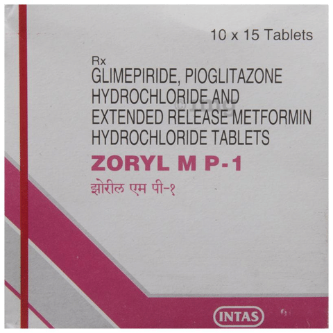 Zoryl MP 1 Tablet ER