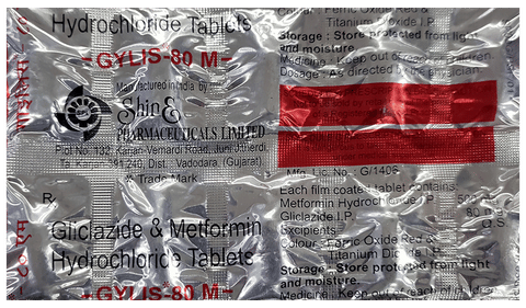 Gylis M 80mg/500mg Tablet