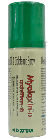 Myolaxin-D Spray for Joint Pain & Swelling Relief